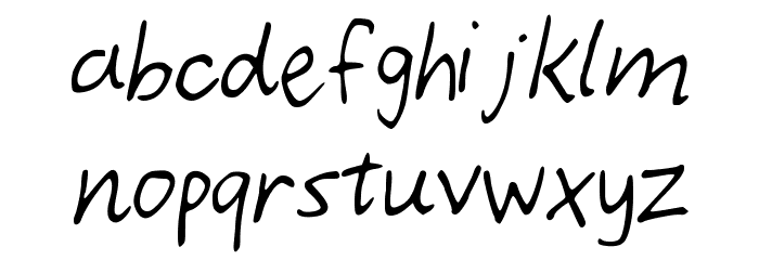 demoi Font LOWERCASE