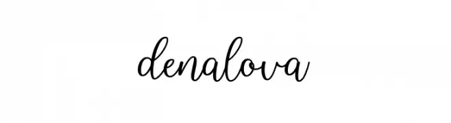 denalova  Frei Schriftart Herunterladen
