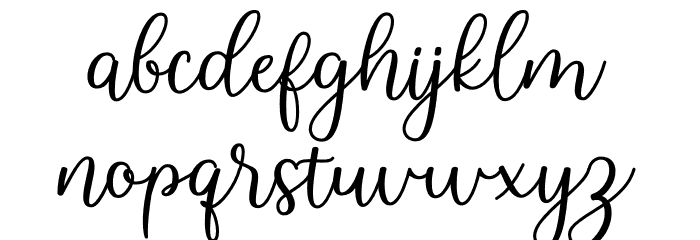 denalova Font LOWERCASE