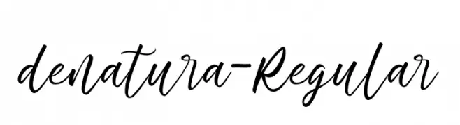 denatura-Regular  Fuentes Gratis Descargar