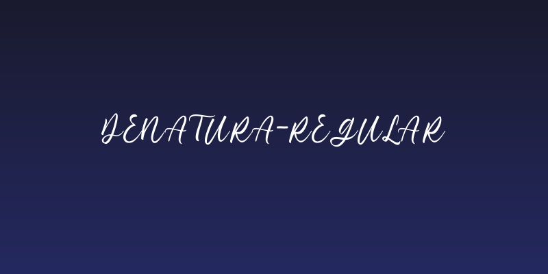 denatura-Regular Social Header