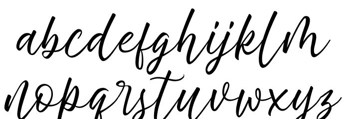 denatura-Regular Font LOWERCASE