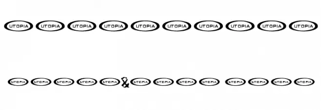 der Dämonschriftkegel Font OTHER CHARS
