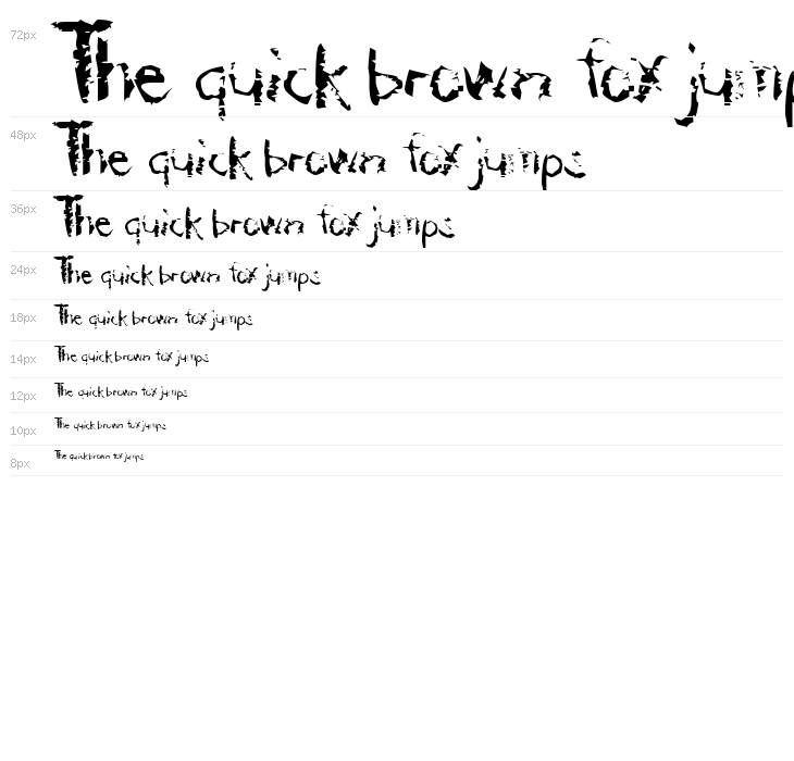 der Dämonschriftkegel Waterfall