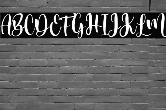 desmonthe Font examples