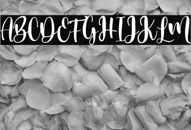 desmonthe Font examples