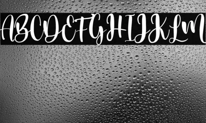 desmonthe Font examples