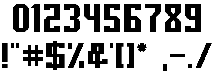 desonanz Font OTHER CHARS