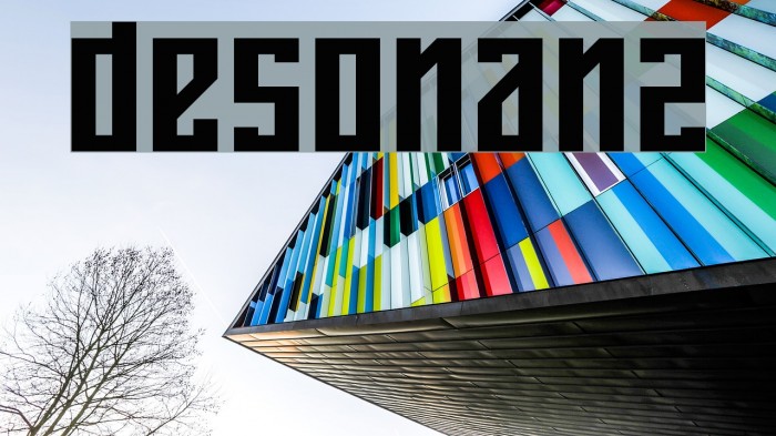 desonanz Font examples