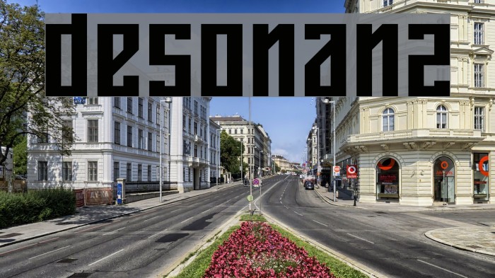 desonanz Font examples
