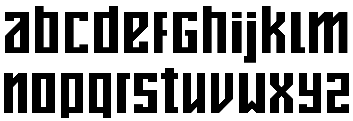 desonanz Font LOWERCASE