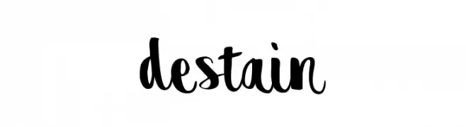 destain  تنزيل الخطوط
