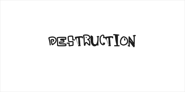 destruction Logo