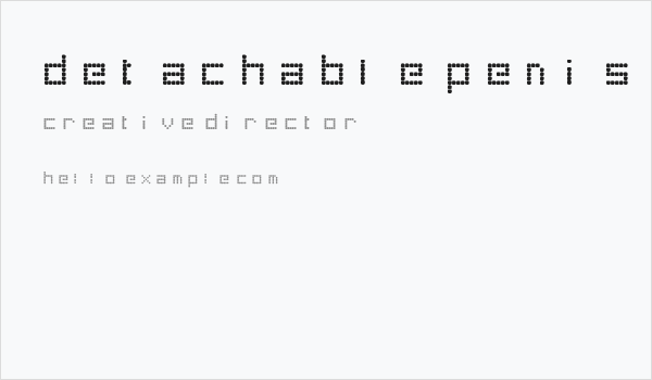 detachable penis Business Card