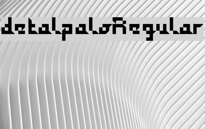 detalpaloRegular Example 1