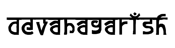 devanagarish Schriftart