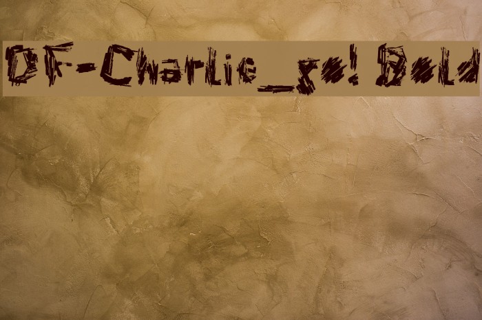 DF-Charlie_go! Bold Font examples
