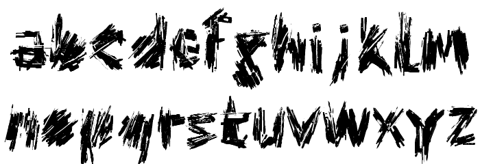 DF-Charlie_go! Bold Font LOWERCASE