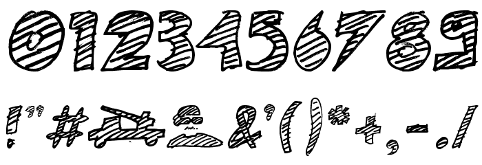 DF-GameOver Font OTHER CHARS