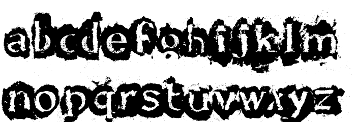 DF-Stromboli Font LOWERCASE