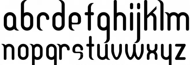 DF Temple Heavy Schriftart Groß