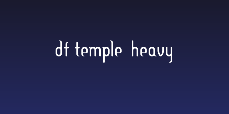 DF Temple  Heavy Social Header
