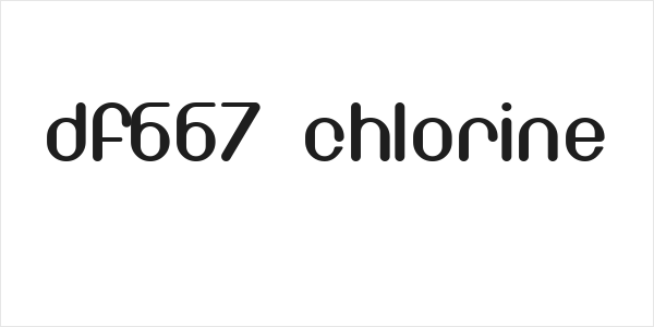 DF667  Chlorine Logo