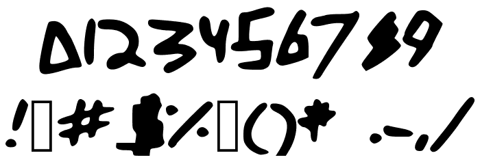 DFM Font OTHER CHARS