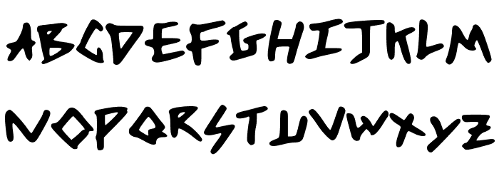 DFM Font LOWERCASE