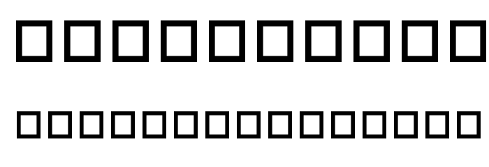 DFMingLight1B Font OTHER CHARS