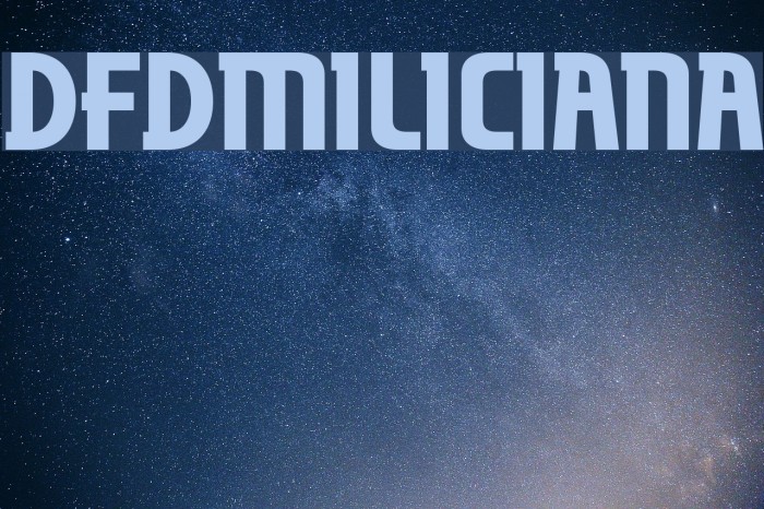 dfdMiliciana Example 2