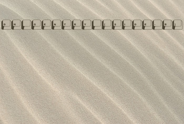 DH GENTRY [SIDE-B] Example 1