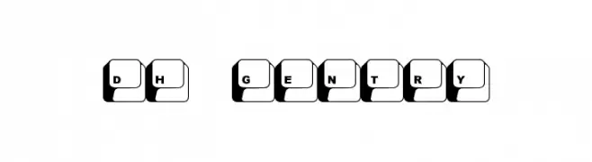 DH GENTRY  Frei Schriftart Herunterladen