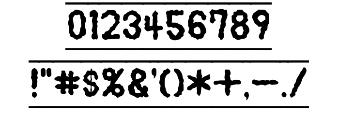 DH O-Ne-Sho Font OTHER CHARS