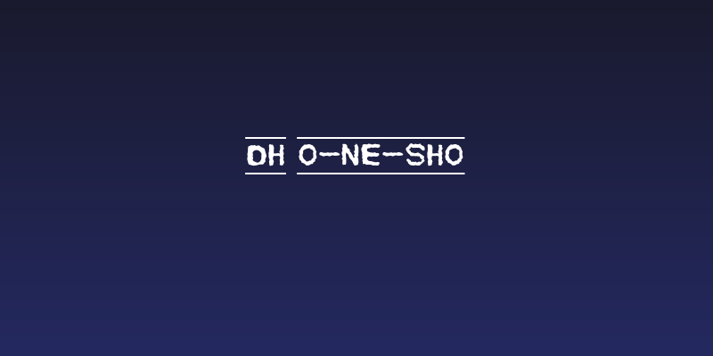 DH O-Ne-Sho Social Header