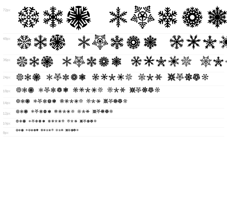 DH Snowflakes Waterfall