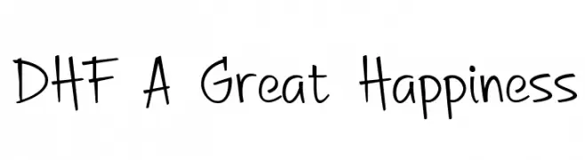 DHF A Great Happiness 