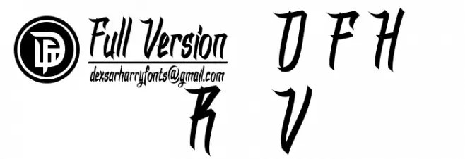 DHF Dexgraffiti Return Schriftart Groß
