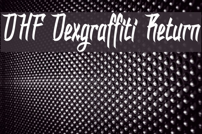 DHF Dexgraffiti Return Example 2