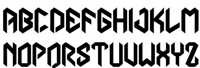 DHF Dipanegara Schriftart Groß