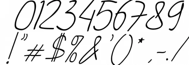 DHF Happy Birthday Ryan Italic Font OTHER CHARS