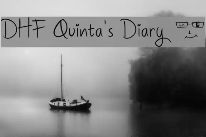 DHF Quinta's Diary @ フォント examples