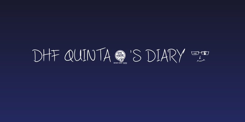 DHF Quinta's Diary @ Social Header