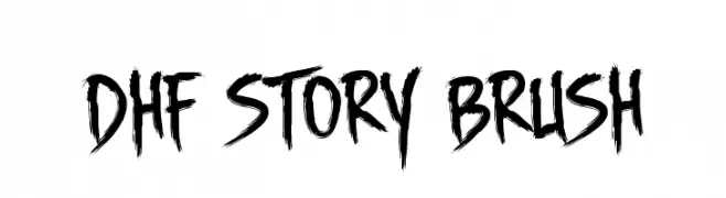 DHF Story Brush  تنزيل الخطوط