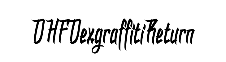 DHFDexgraffitiReturn  Free Fonts Download