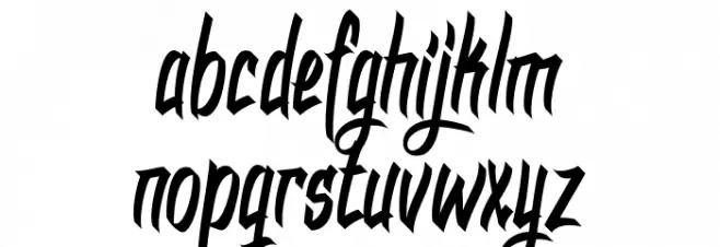 DHFDexgraffitiReturn خط أحرف صغيرة