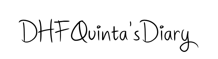 DHFQuinta'sDiary Font