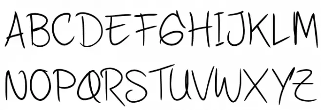 DHFQuinta'sDiary Шрифта ВЕРХНИЙ