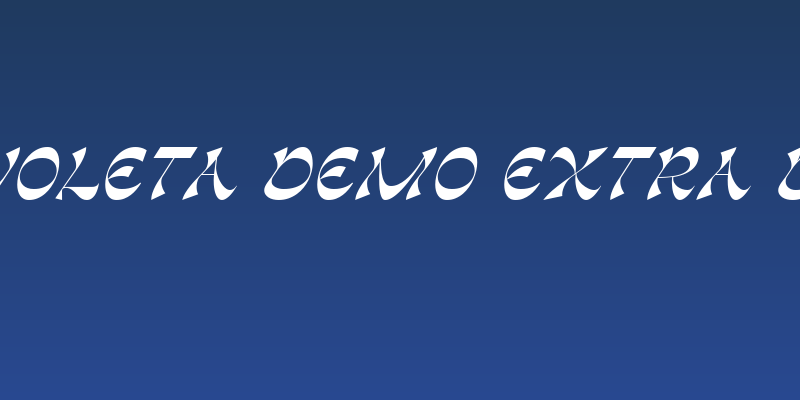 Dh Joleta DEMO Extra Bold Social Header