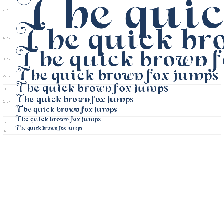 Dh Milate DEMO Extra Bold Waterfall